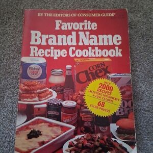 Vintage Favorite Brand Name Recipe Cookbook Paperback